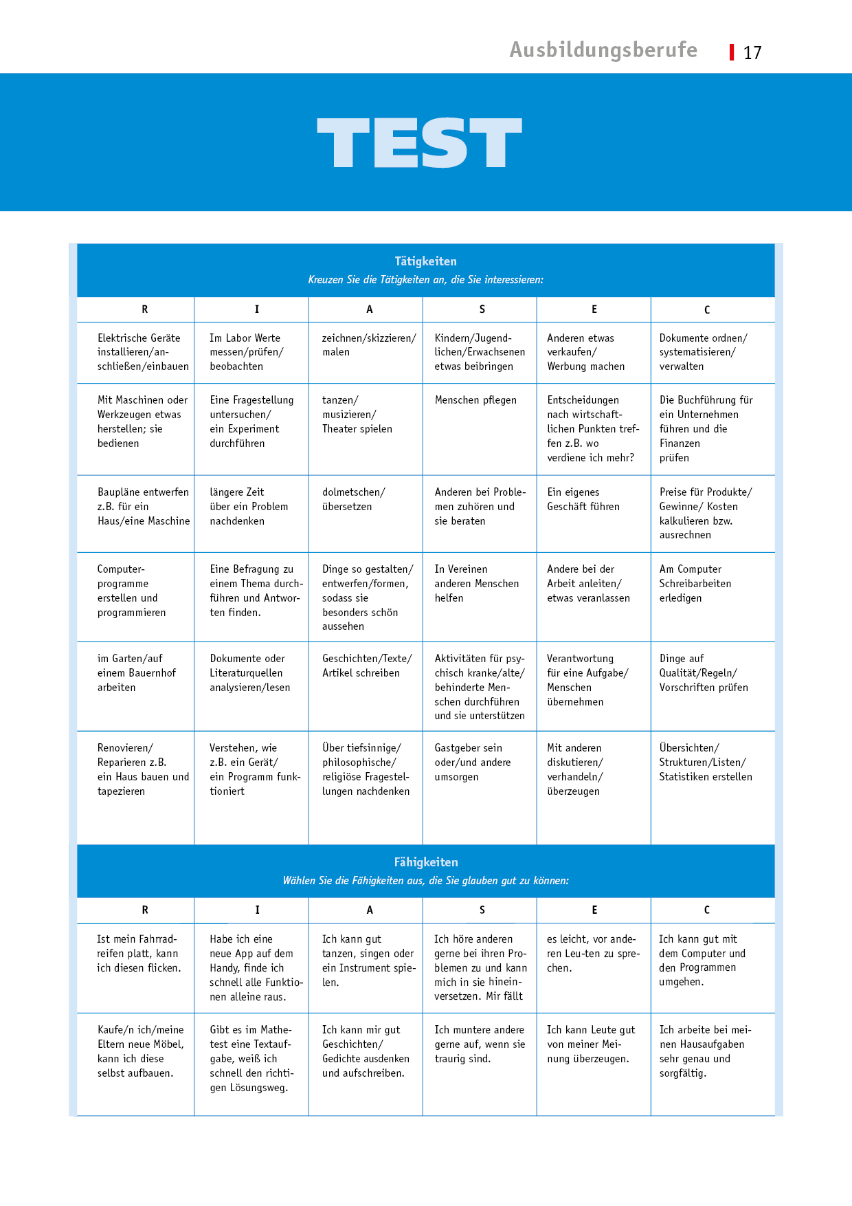 Berufsfeld-Test Seite02