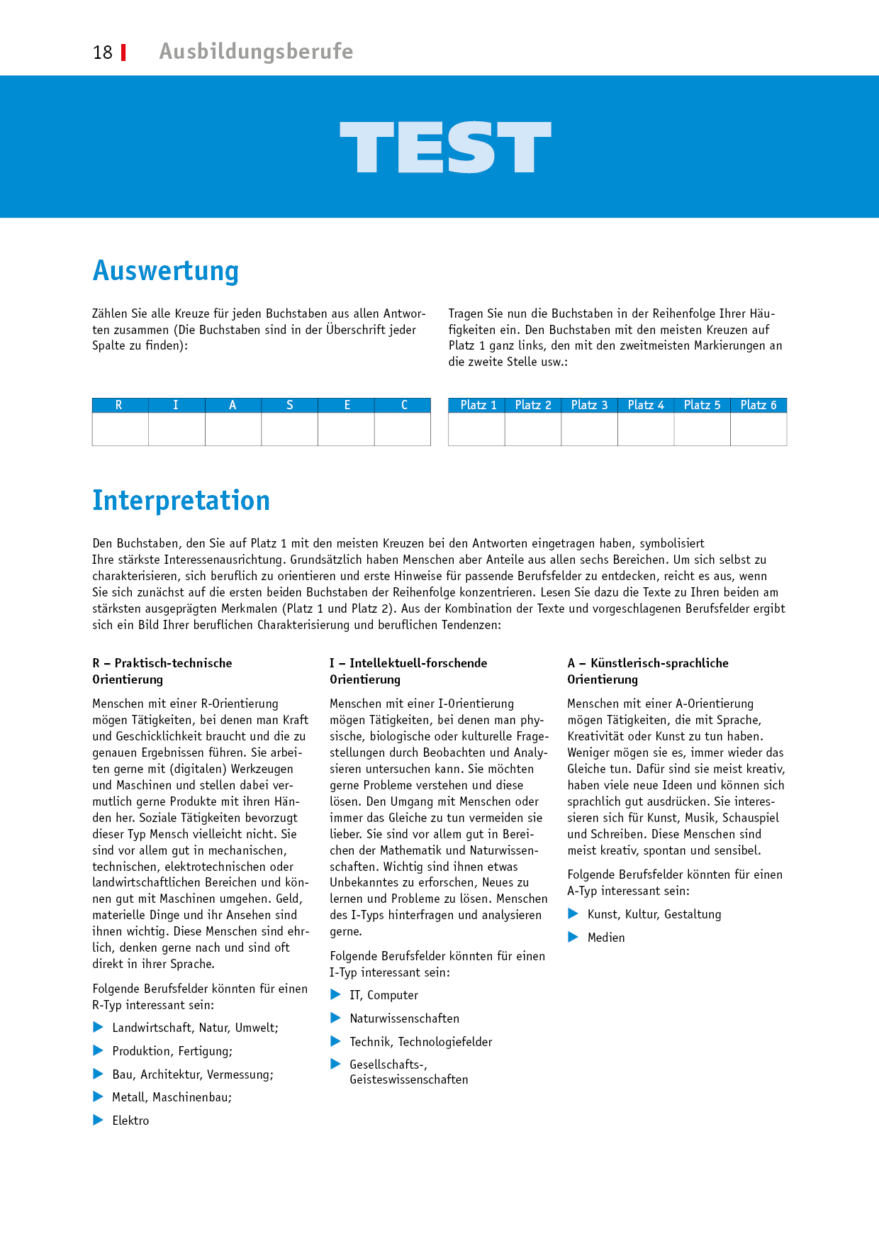 Berufsfeld-Test Seite03