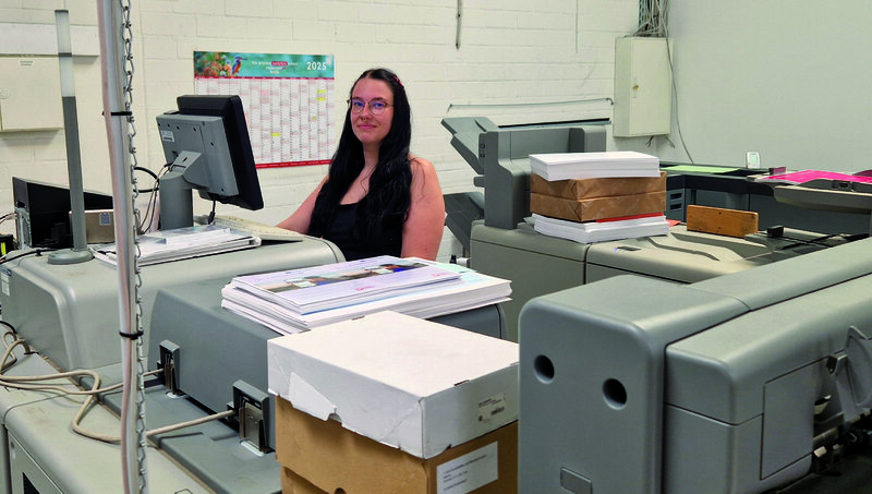 Interview mit Clara Tennagel – Medientechnologin im Digitaldruck